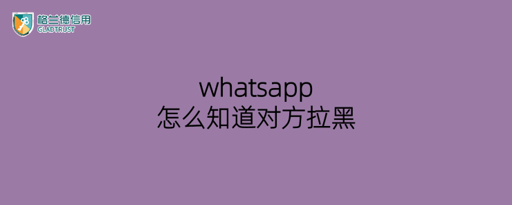 WhatsApp怎么知道被人拉黑了？